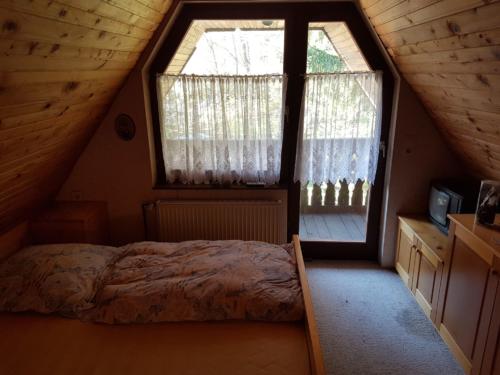 Bedroom in the southern attic